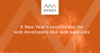 New Year's resolutions 2023 for web developers and web agencies